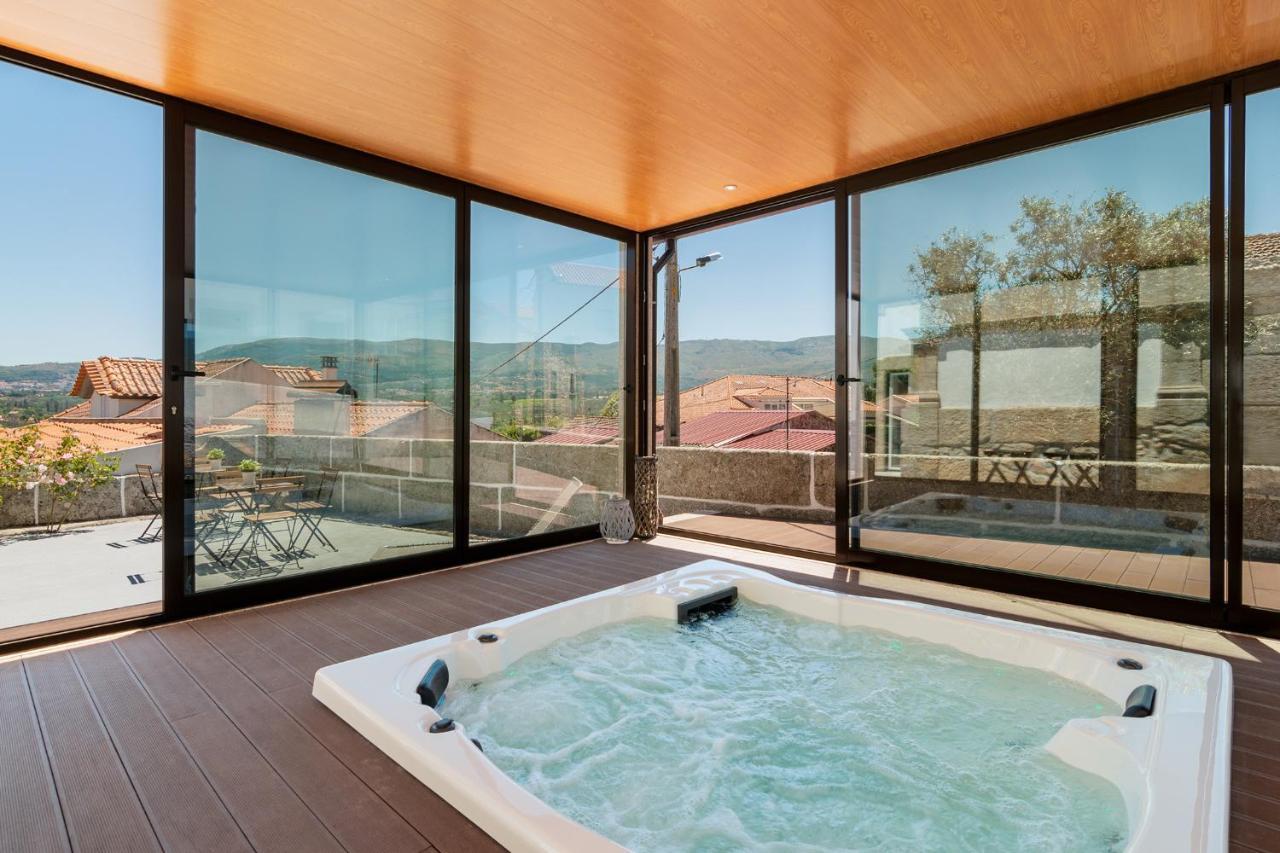Casa De Lagarinhos Jacuzzi Spa Jogos Gym - Serra Da Estrela - Seia - Gouveia Gouveia  Exteriör bild
